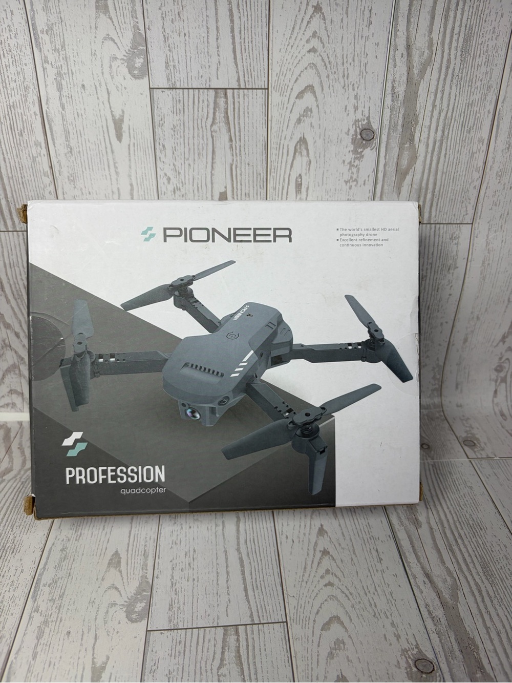 PIONEER Foldable Quadcopter Drone - Black